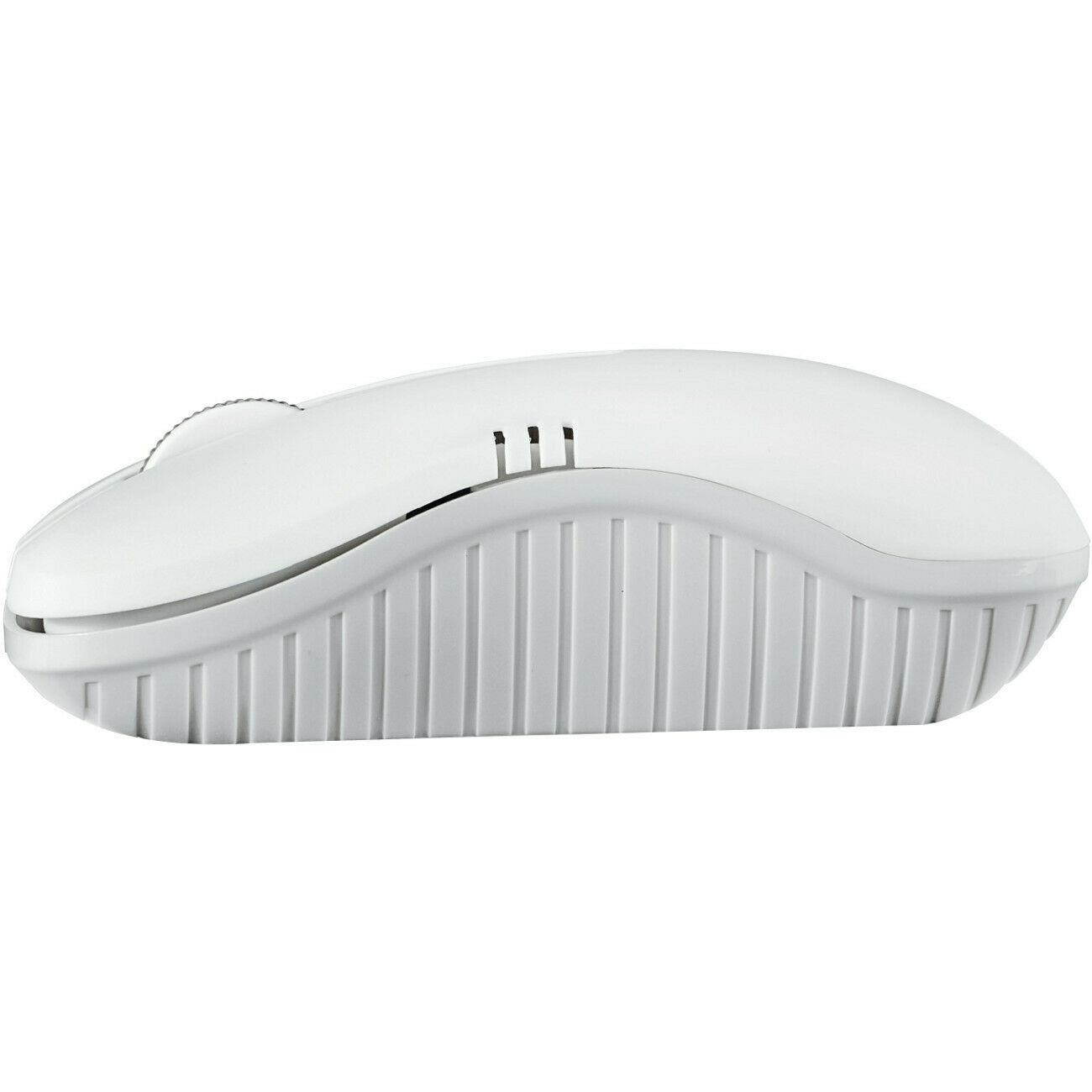 Verbatim Wireless Notebook Optical Mouse, Commuter Series - Matte White