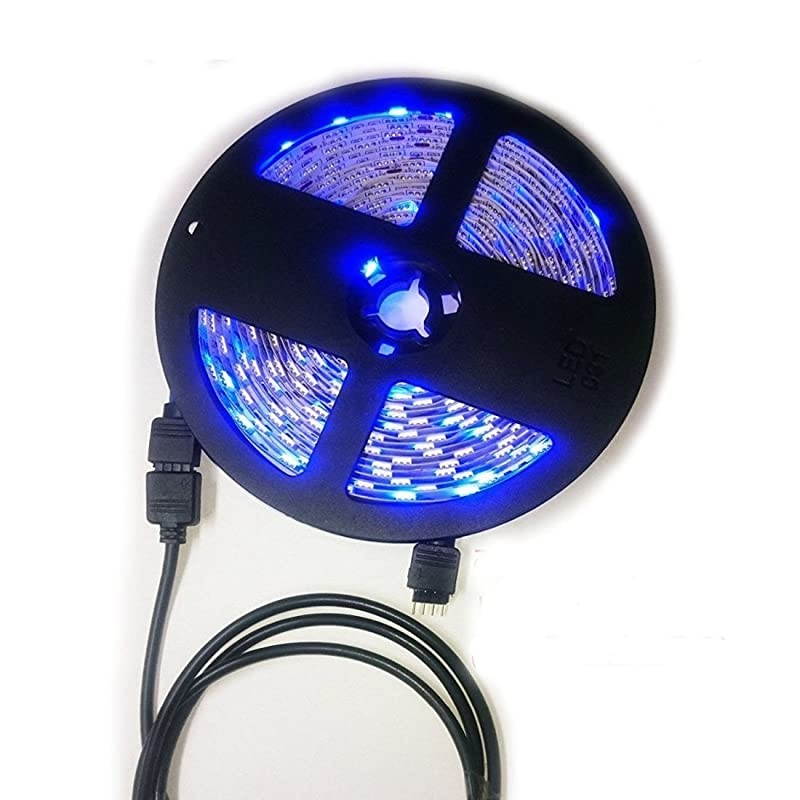 Way LED RGB Splitter Cable 4PCS Black 5050 4 Pin RGB LED Strip Light Connector Splitter Y Wire with 1PCS 4 Pin Male Connector for RGB 5050 358 LED Light Strips