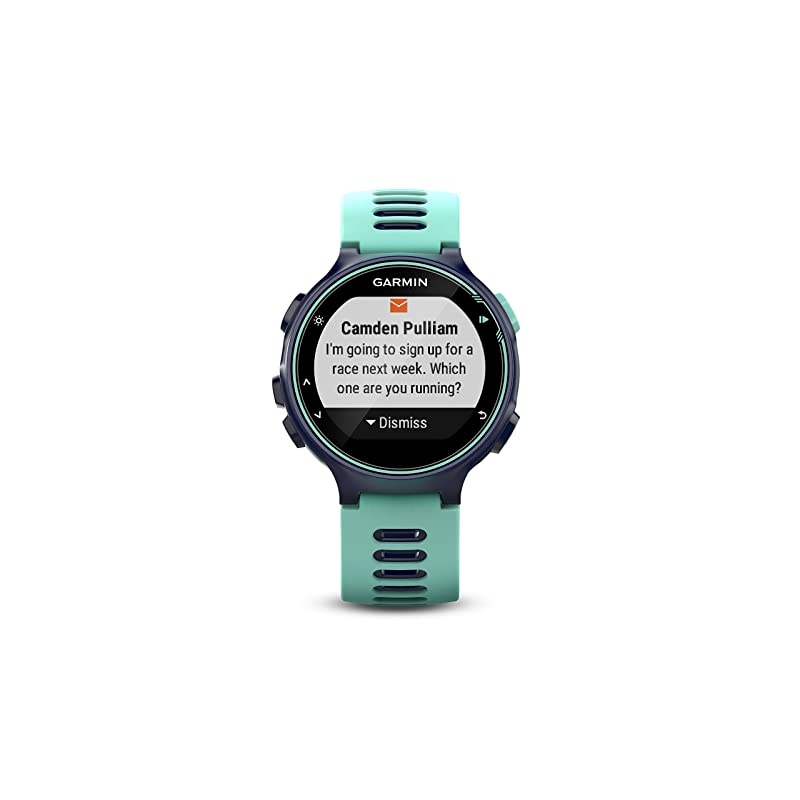 Forerunner 735XT, Multisport GPS Running Watch With Heart Rate, Midnight/Frost Blue