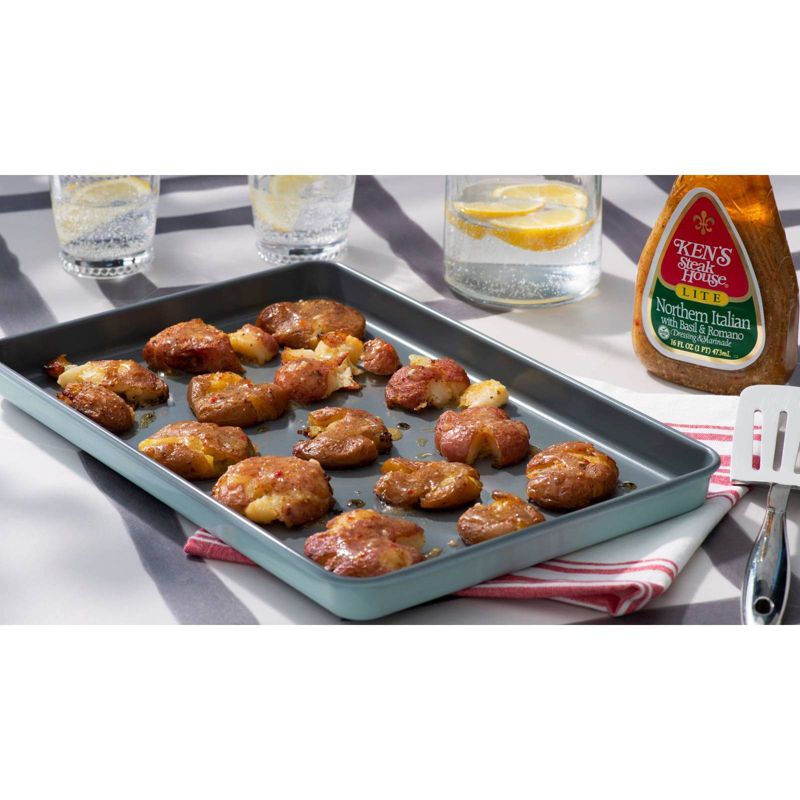 Ken's Steak House Lite Northern Italian with Basil and Romano Salad Dressing - 16fl oz