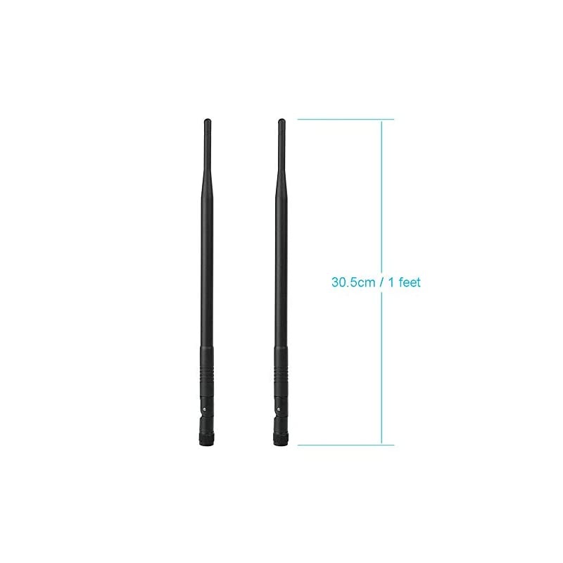 4G LTE Cellular Trail Camera Antenna 7dBi RPSMA Male Antenna 2Pack Compatible with 4G LTE Cellular Trail Camera Game Camera Wildlife Hunting Camera Outdoor Mobile Security Camera