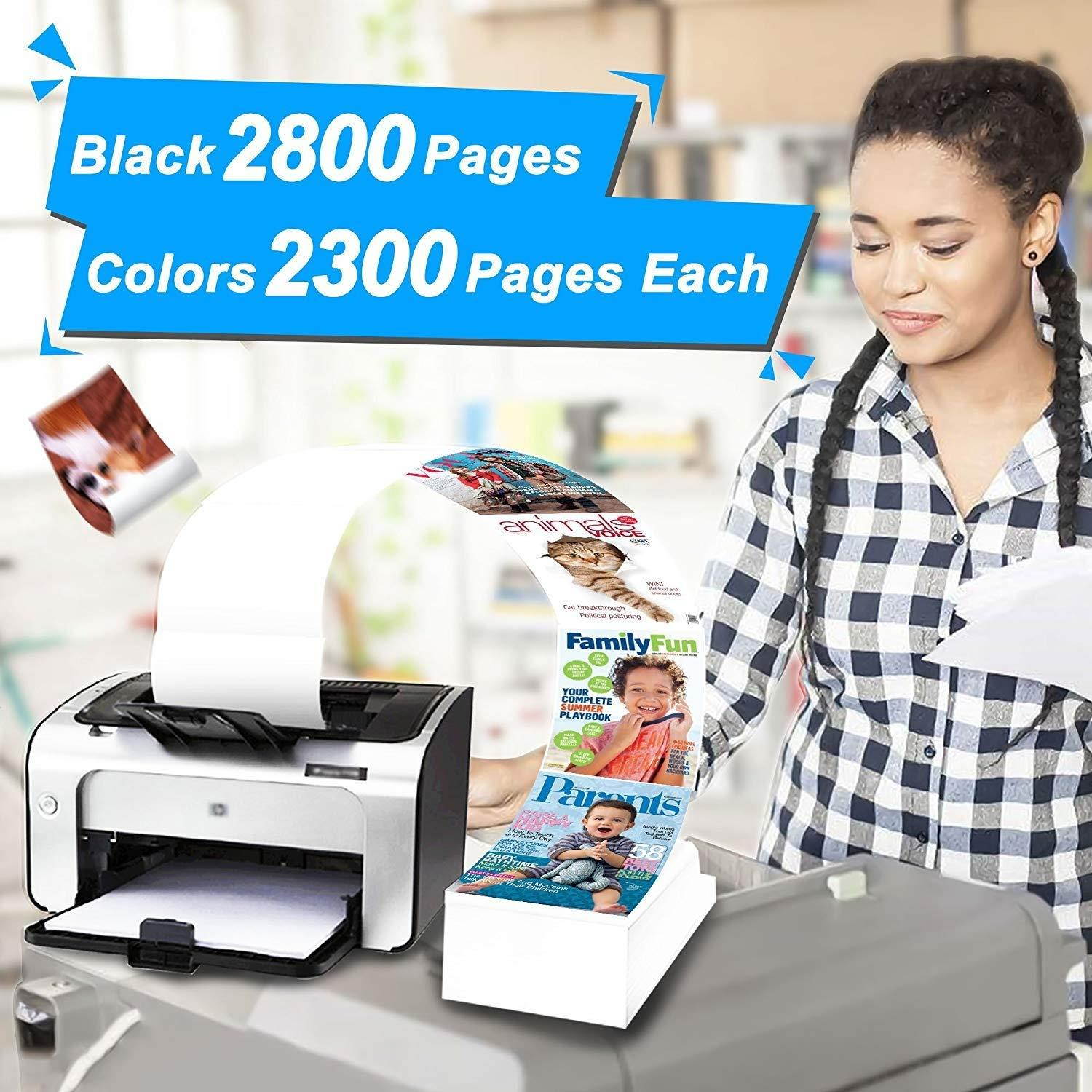 201X Toner Cartridges Replacement HP 201X CF400X 201A CF400A M277dw Compatible HP Color Laserjet Pro MFP M252dw M277C6 M277DW