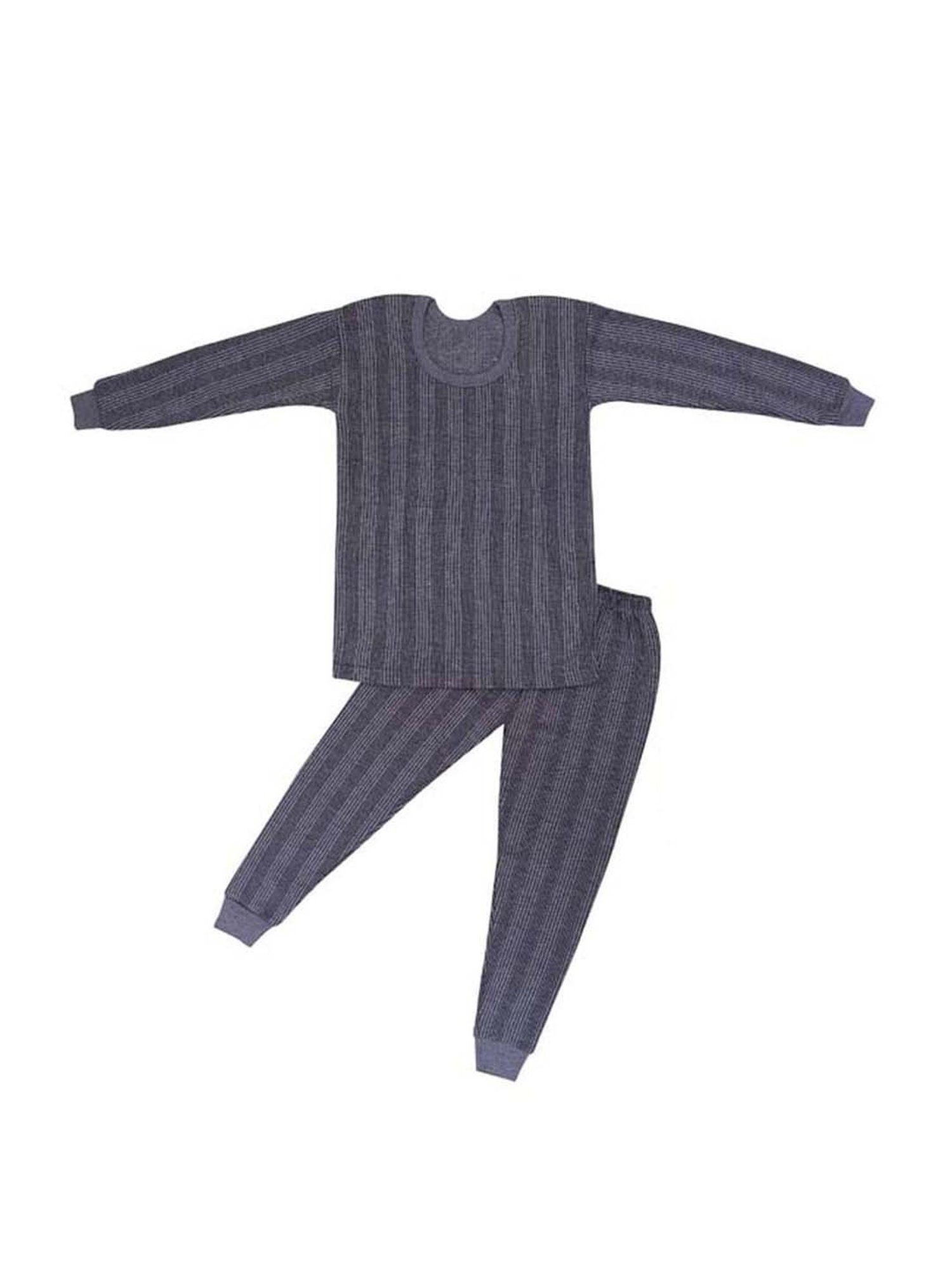 Tiny Bugs Kids Grey Cotton Thermal Set