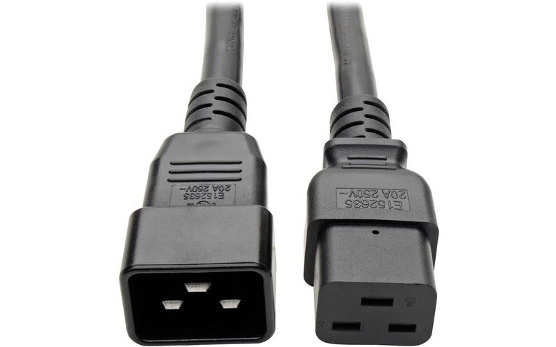 D'Addario Planet Waves IEC to NEMA Plug Power Cable, 10FT 10 ft. Red/Black