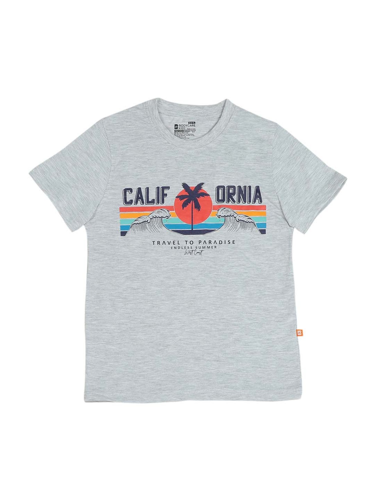 Proteens Boys Red & Grey Printed T-Shirts (Pack of 2)