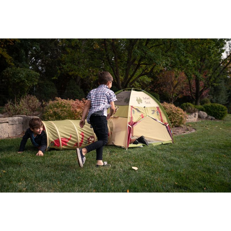 Magic Cabin - Outdoor Tent with Lights for Kids, Blue
