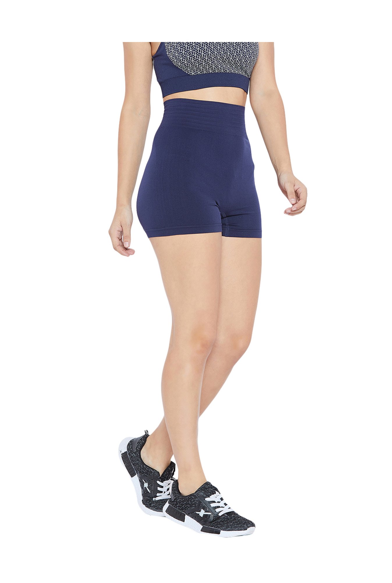 C9 Navy Regular Fit Sports Shorts