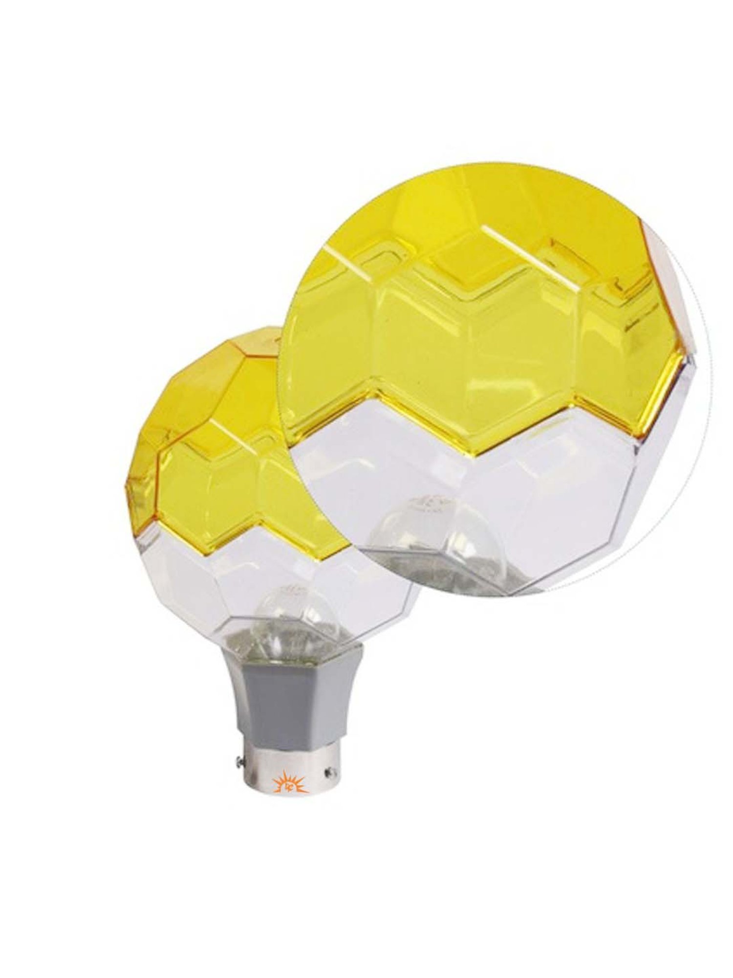 DecorativeRay Yellow PVC Gate Light - Set of 1