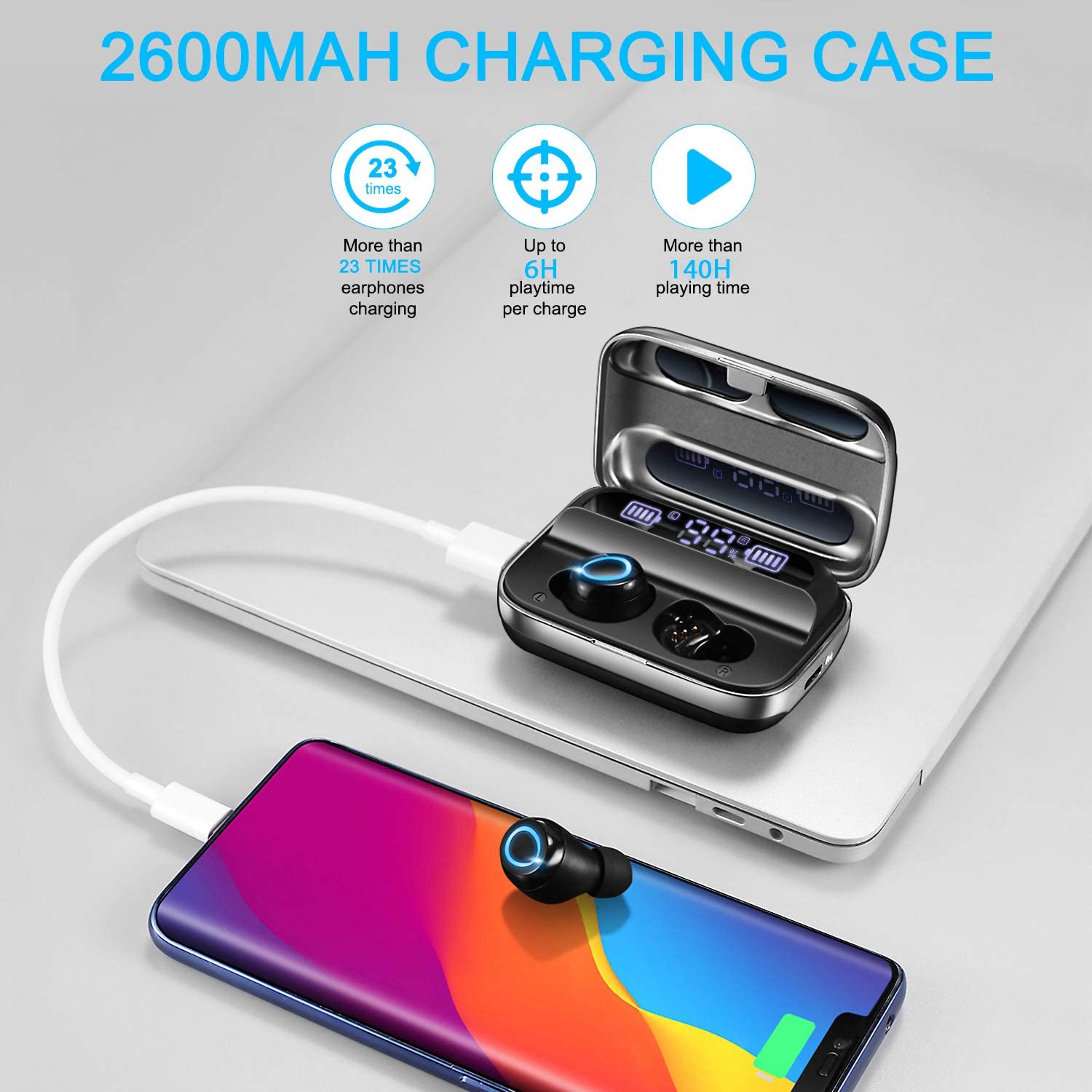 Headphone RADIGS RWM60U UHF Headset Wireless Microphone System,black