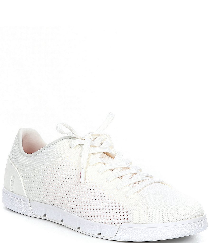 SWIMS Men's Breeze Tennis Knit Washable Lace-Up Sneakers