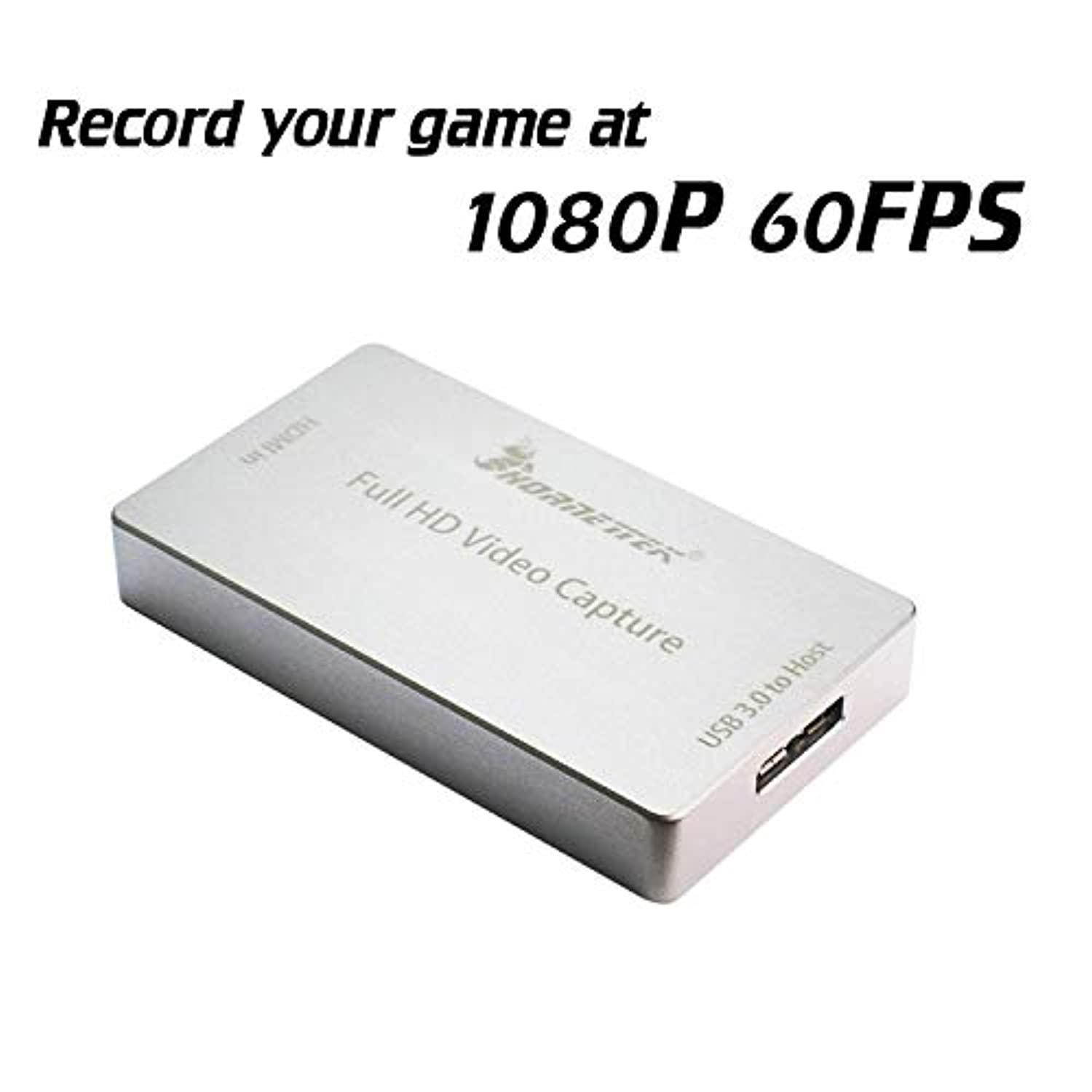 hornettek hdmi video capture device/video game recorder usb 3.0 1080p 60 fps video & audio grabberfor vlc, use only v2.2.6 or older versions