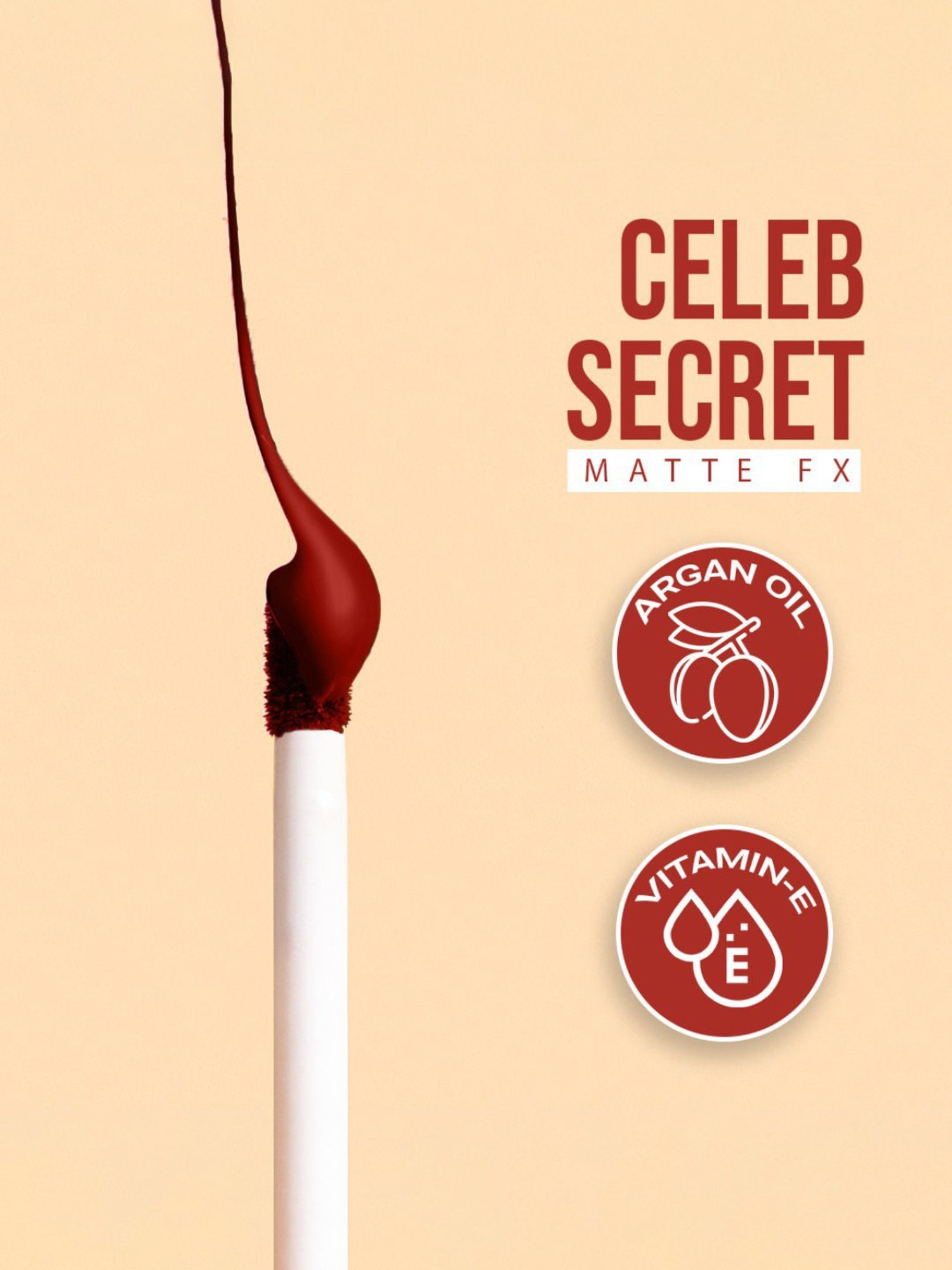 C2P PROFESSIONAL MAKEUP Celeb Secret Matte FX Liquid Lipstick Bipasha 24 - 2 ml