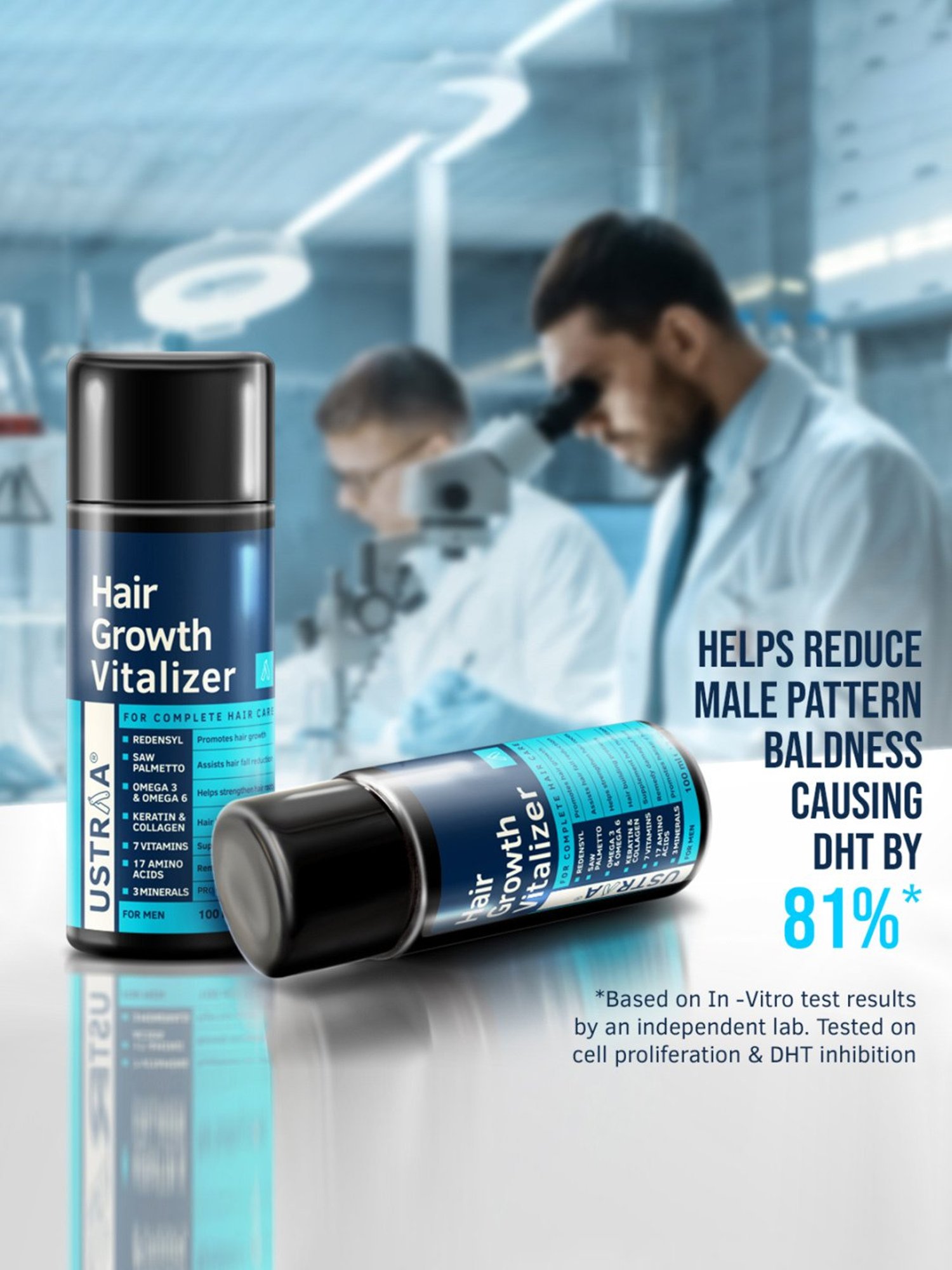 Ustraa Hair Growth Vitalizer - 100 ml