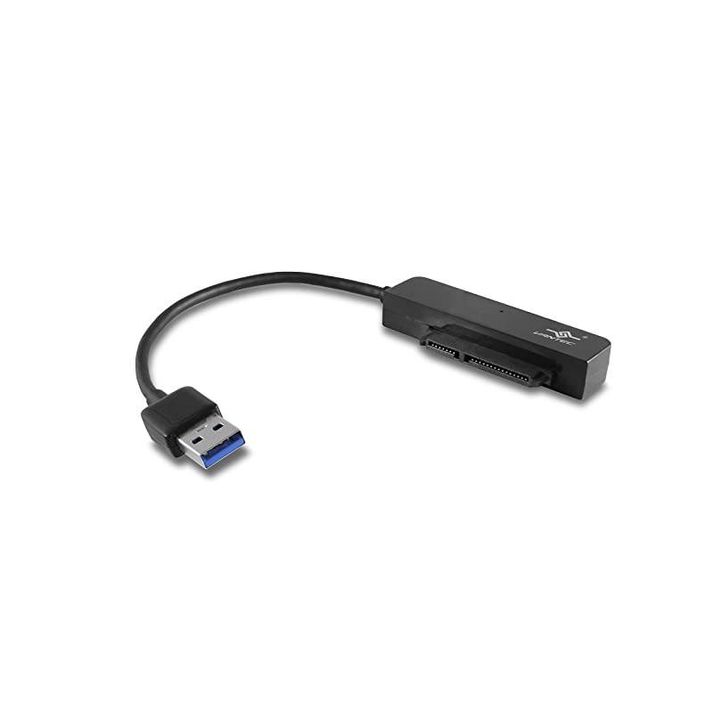 USB 30 to 25 SATA HDD Adapter with case CBSTU32PB
