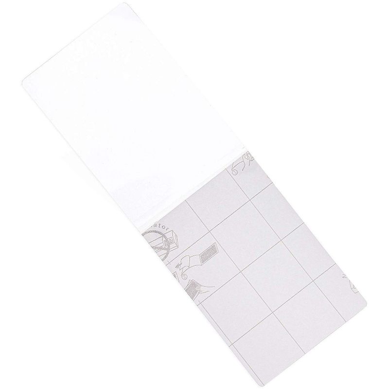 50-Pack Self-Sealing Laminating Pouches, Business Card Size, 4 x 2.5 inches
