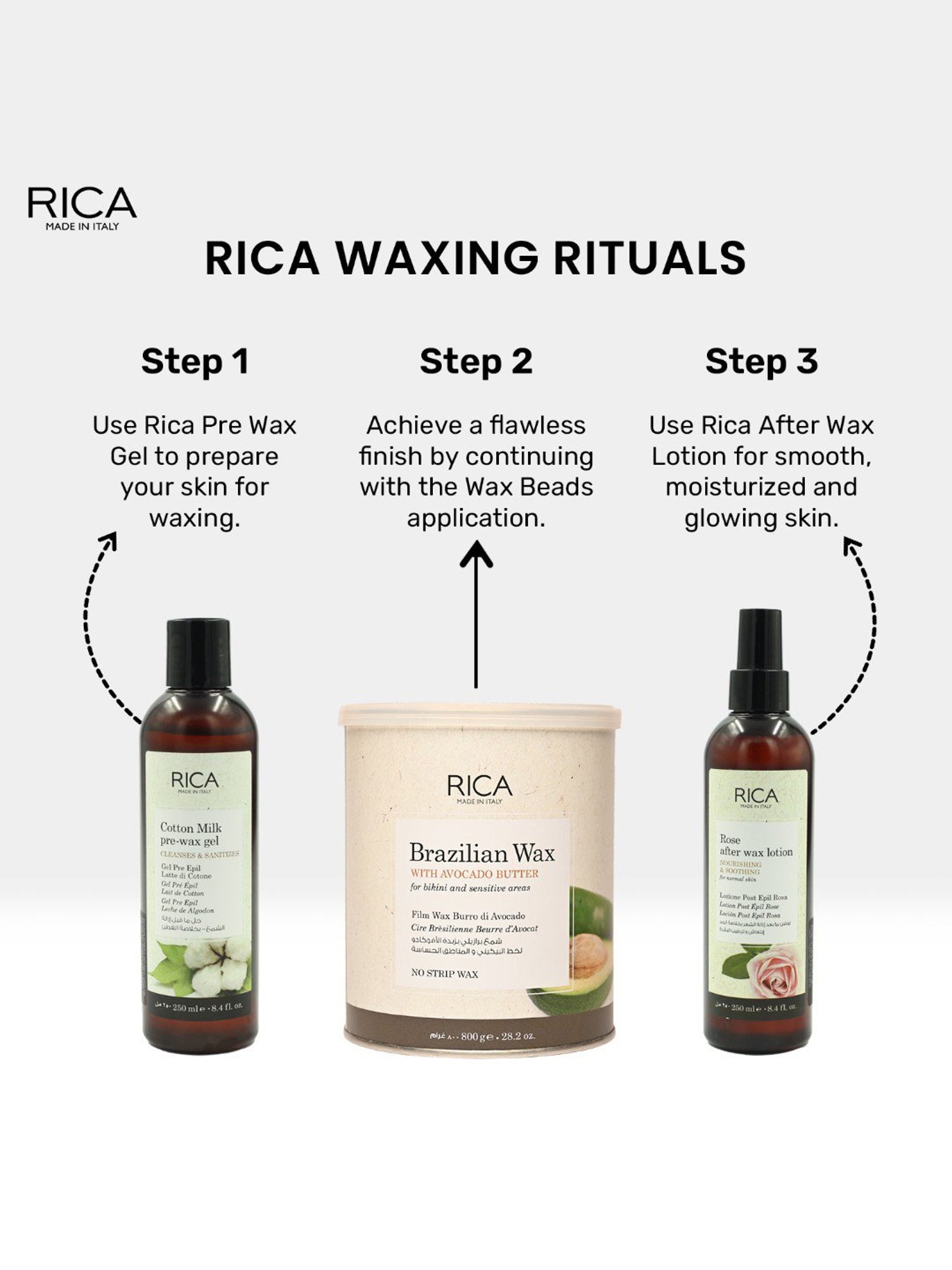 Rica Brazilian Wax - 800 ml