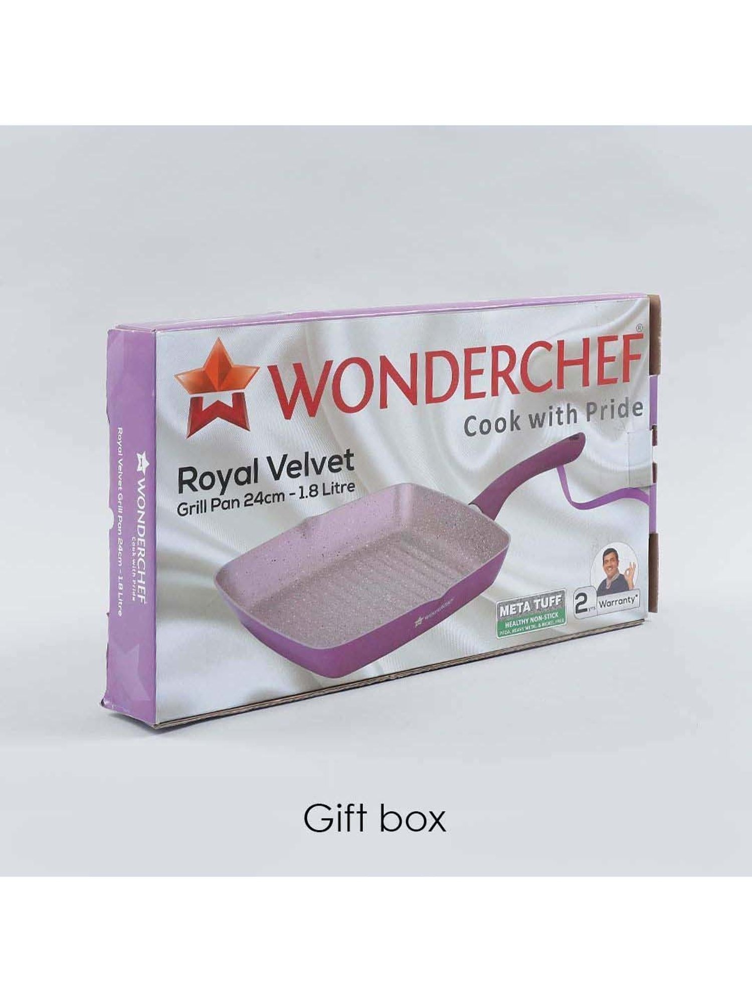 HAZEL Silver Induction Bottom Tope Stainless Steel Patila - 17.7 cm (2500 ml)