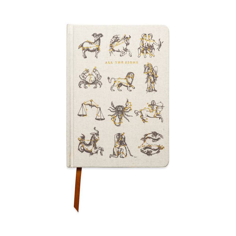 Classic Bookbound Journal All the Signs - DesignWorks Ink