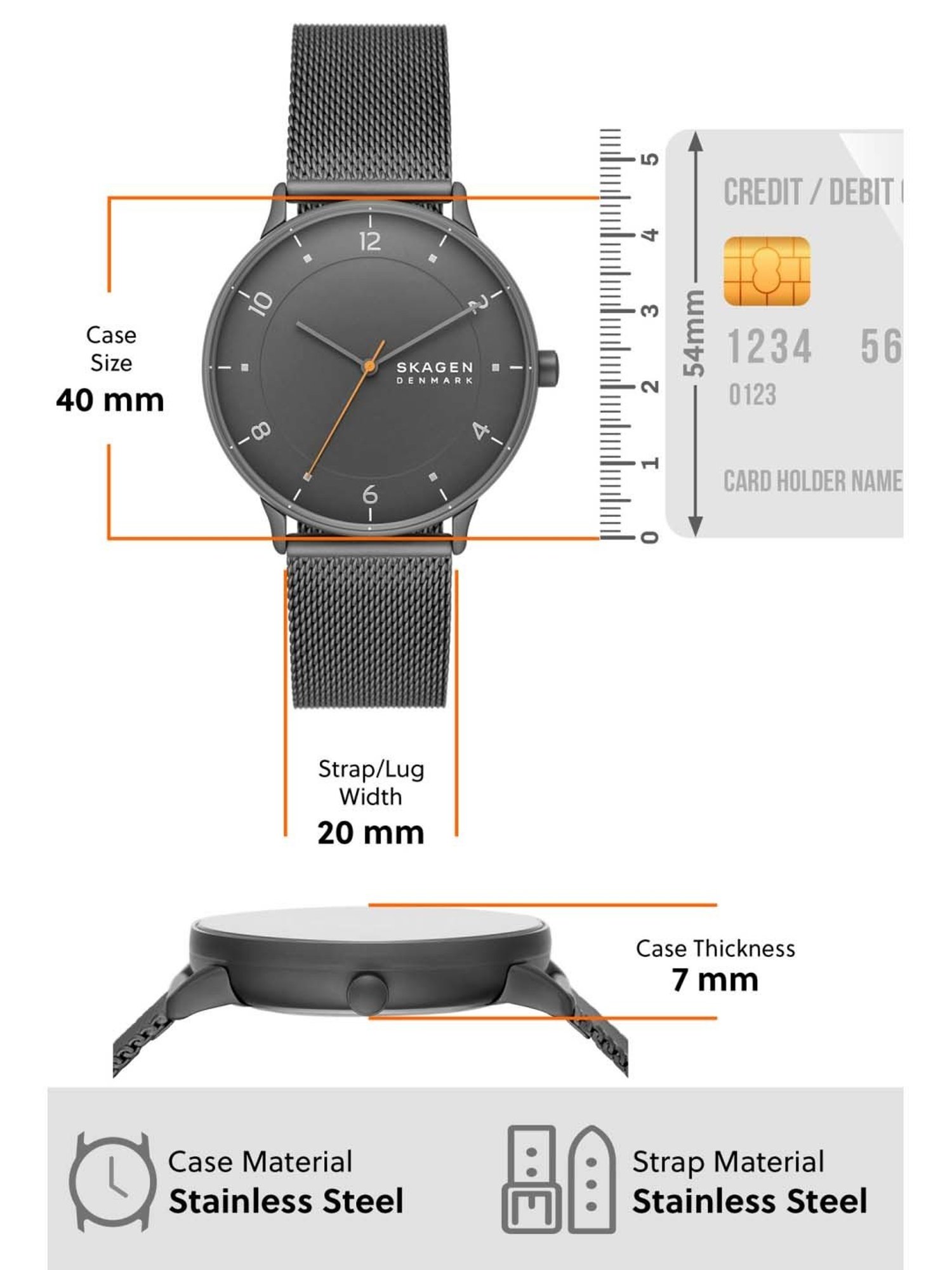 Skagen Riis SKW6884 Analog Watch for Men