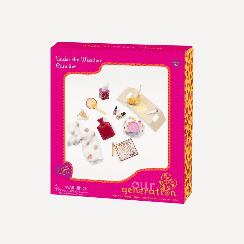 Our Generation Sick at Home Accessory Set