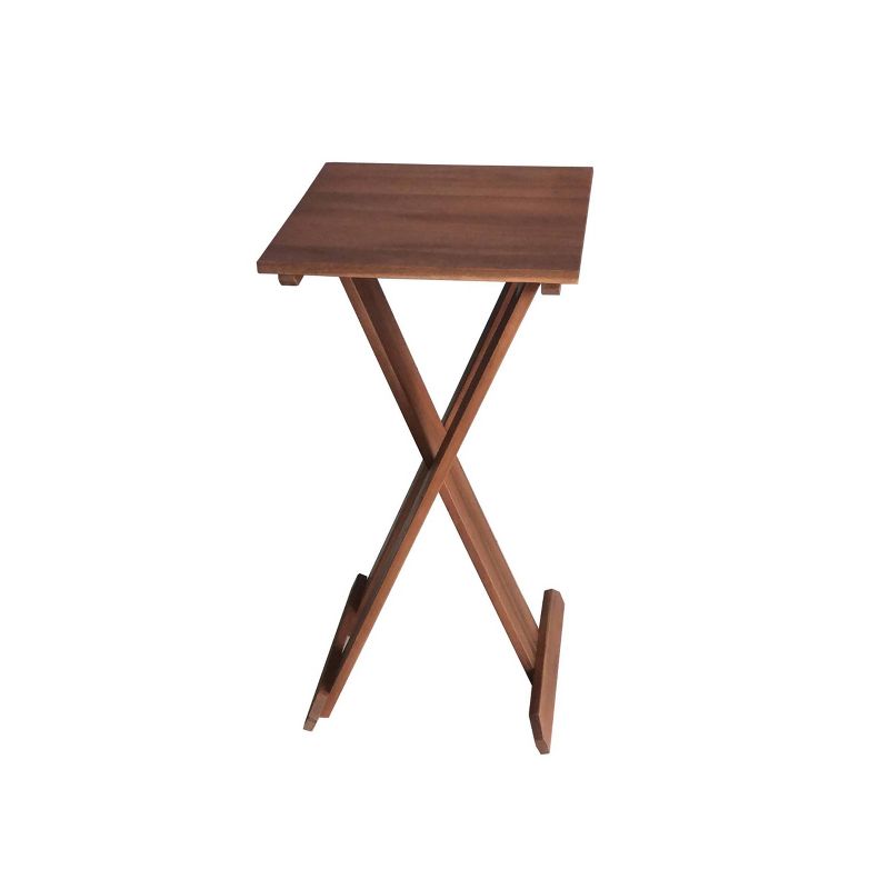 Outdoor Wood Folding Accent Table - Cheyenne Products