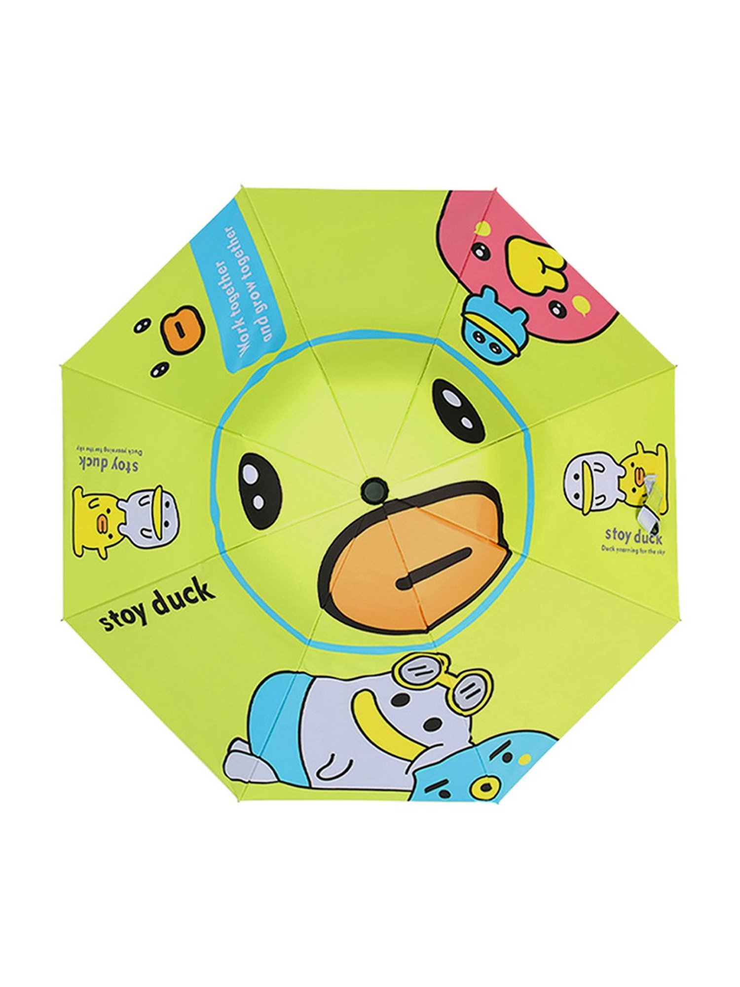 Little Surprise Box LLP Green Polyester Kids Umbrella