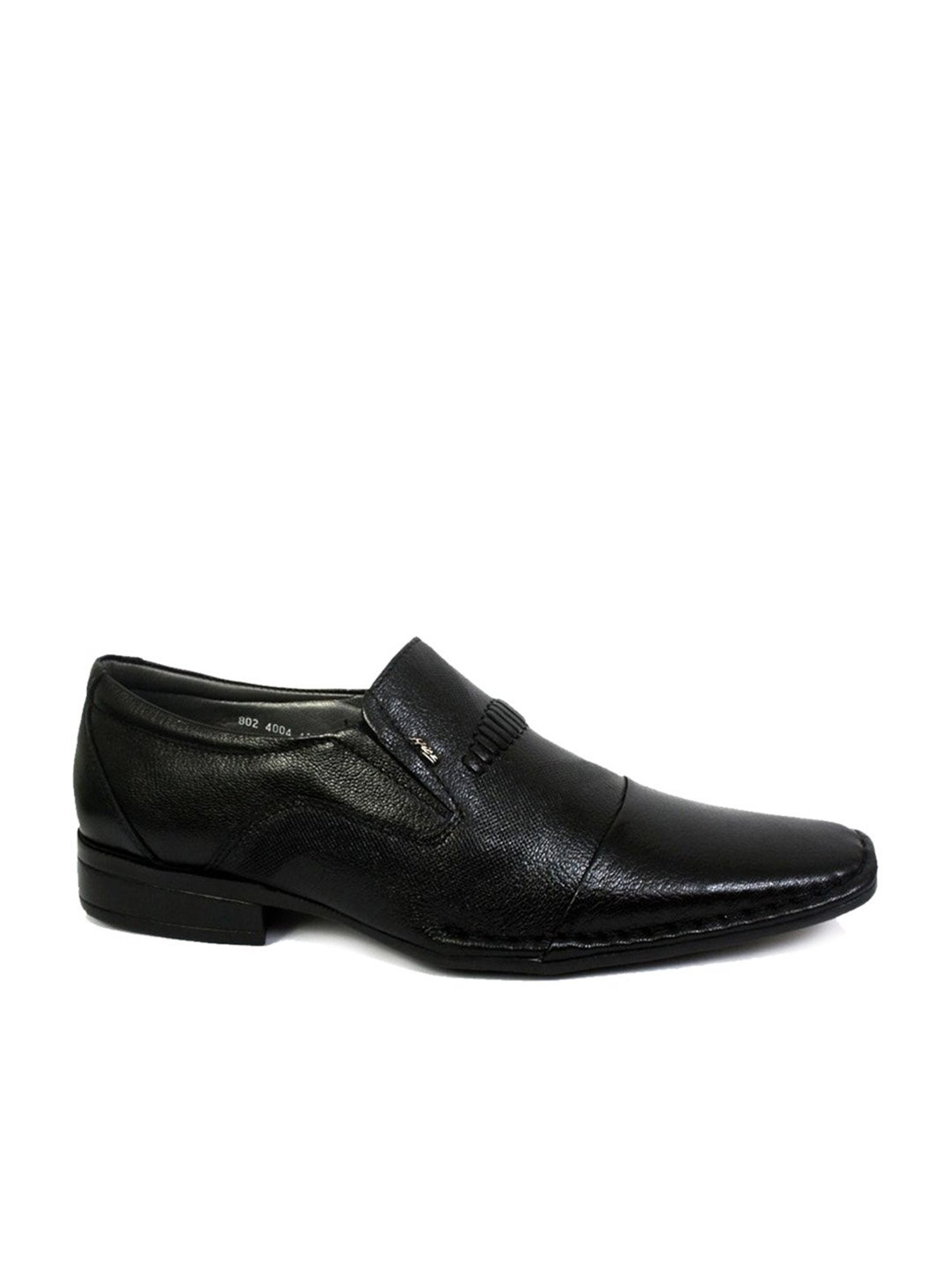 Hitz Men's Black Formal Slip-ons
