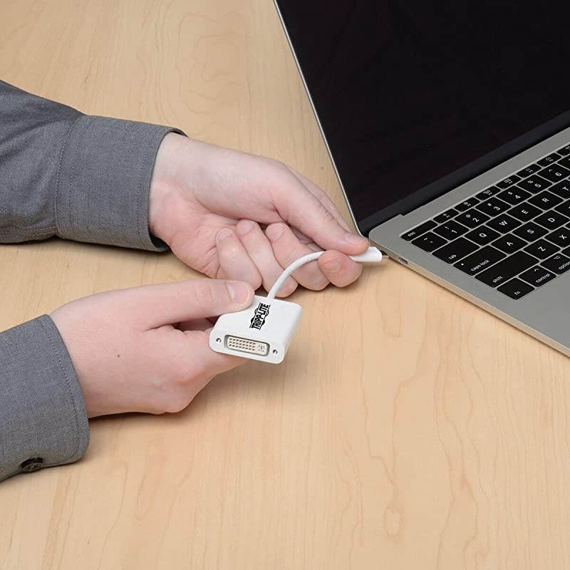 USB C to DVI Video Adapter Converter 1080p MF Thunderbolt 3 Compatible USBC USB TypeC USB Type C 6in U44406NDVIAM