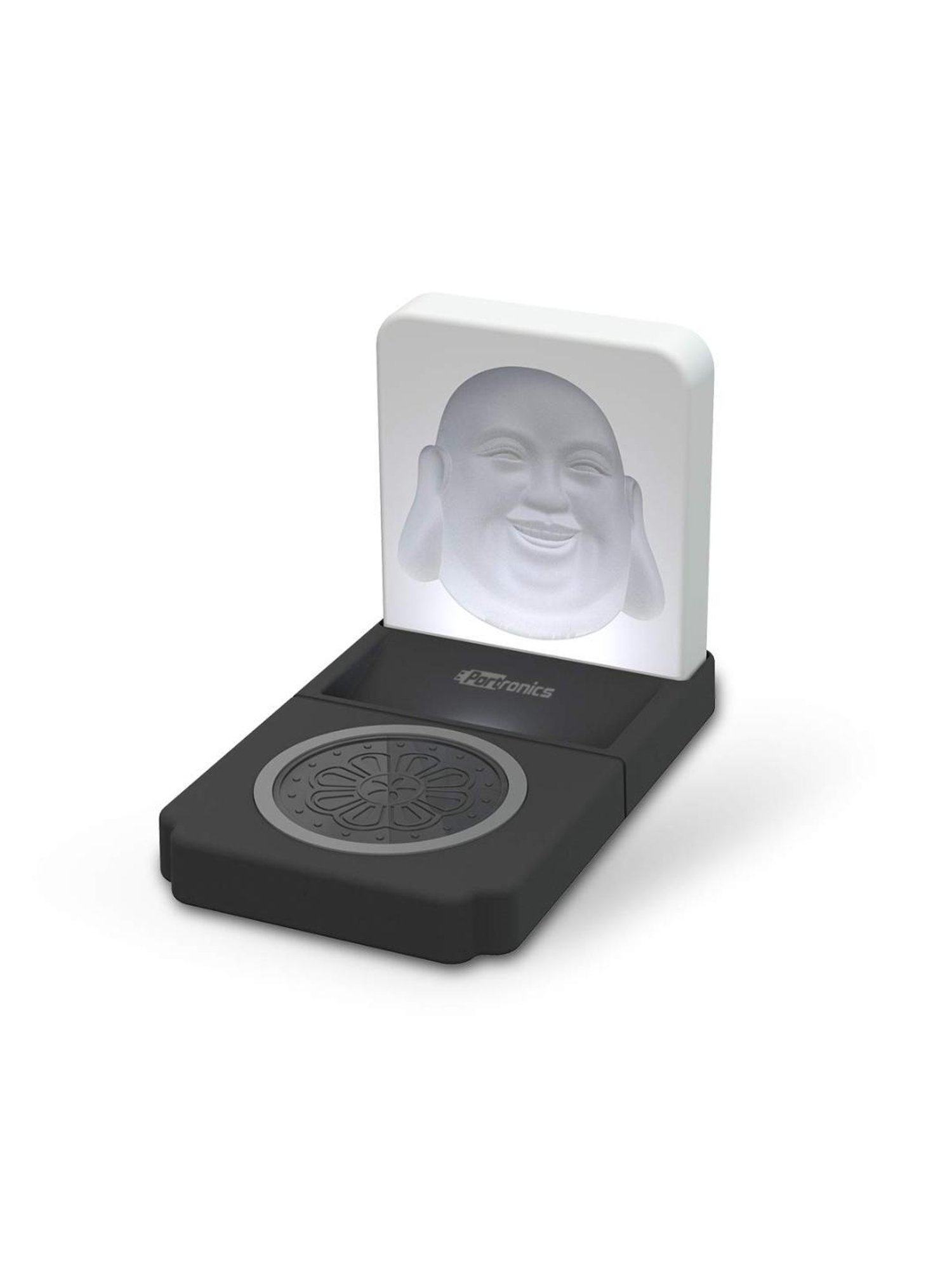 Portronics Charge Bliss POR-1060 Wireless Charger (Black and White)