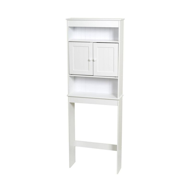 Country Cottage Space Saver 3 Shelves Wood White - Zenna Home