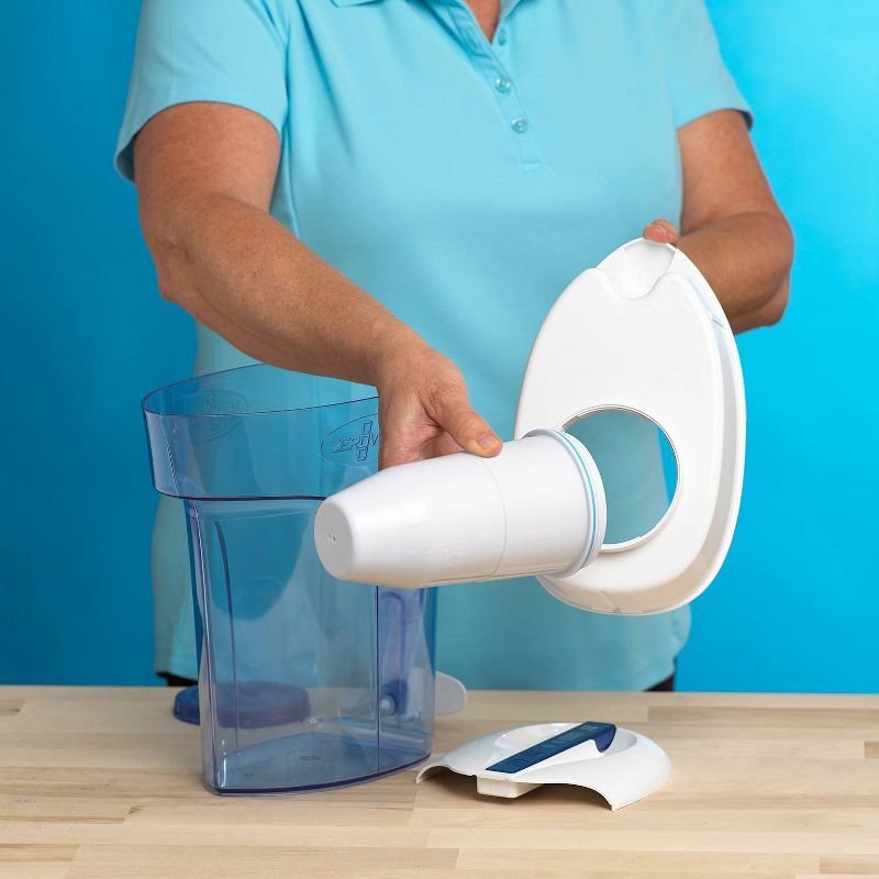 ZeroWater 12 Cup Water Pitcher with Ready-Pour + Free Water Quality Meter