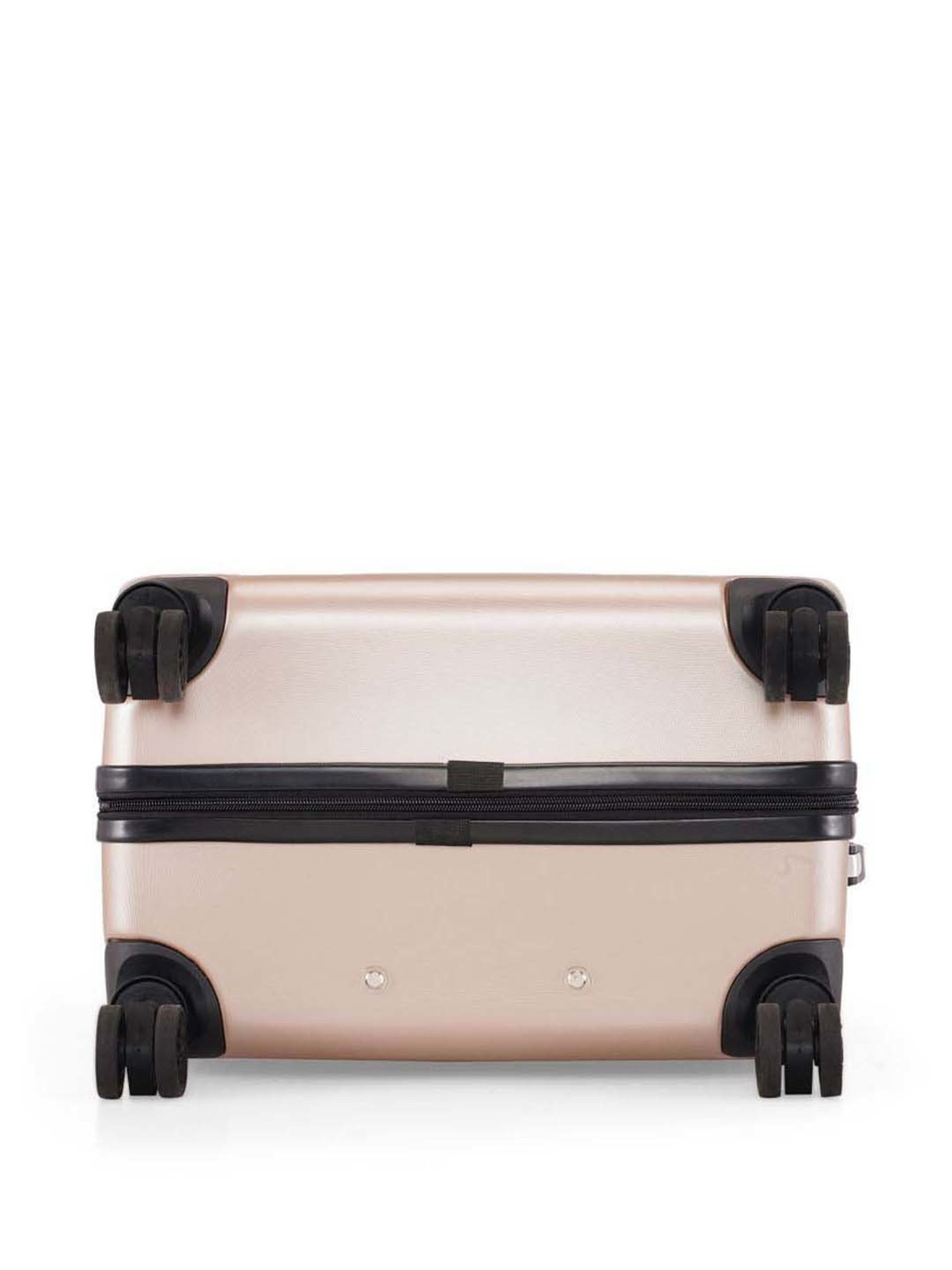 Swiss Brand Geneve Golden Medium Hard Trolley Bag - 25 cm