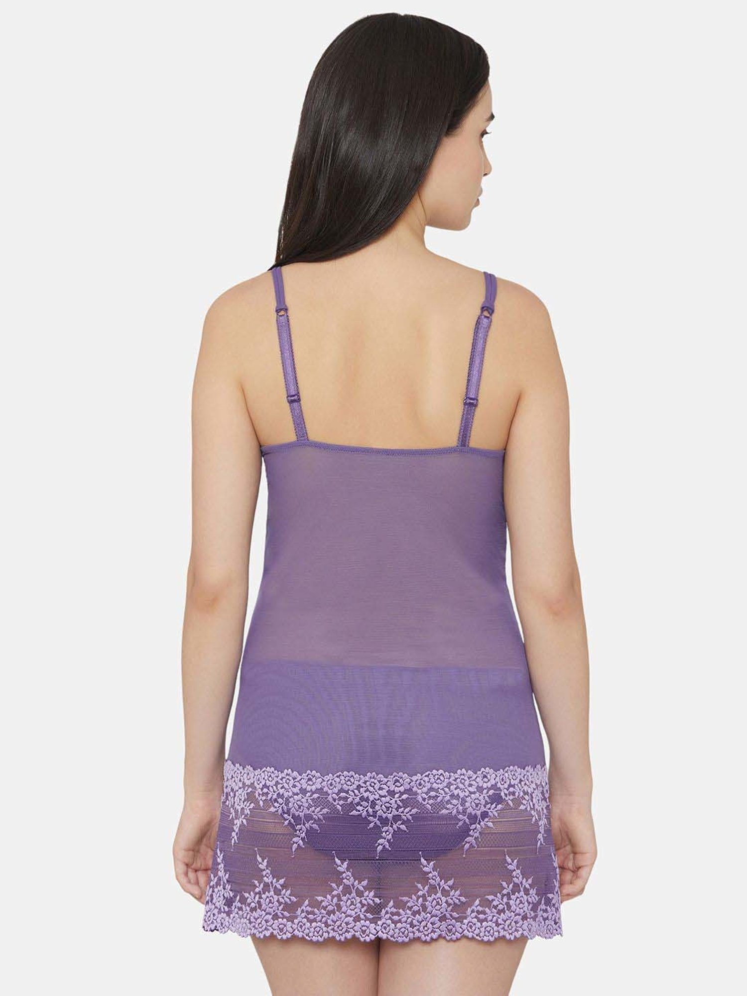 Wacoal Lilac Lace Work Chemise