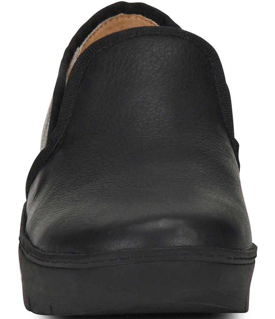 Nurse Mates Adela Leather Slip-Ons