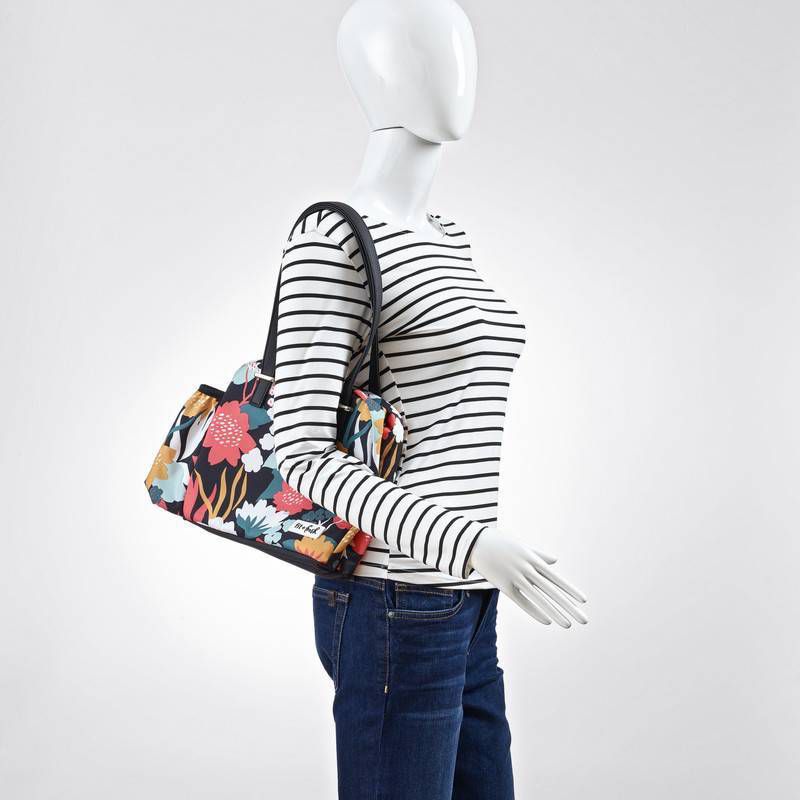 Fit & Fresh Laketown Lunch Tote - Coral Electric Azaleas