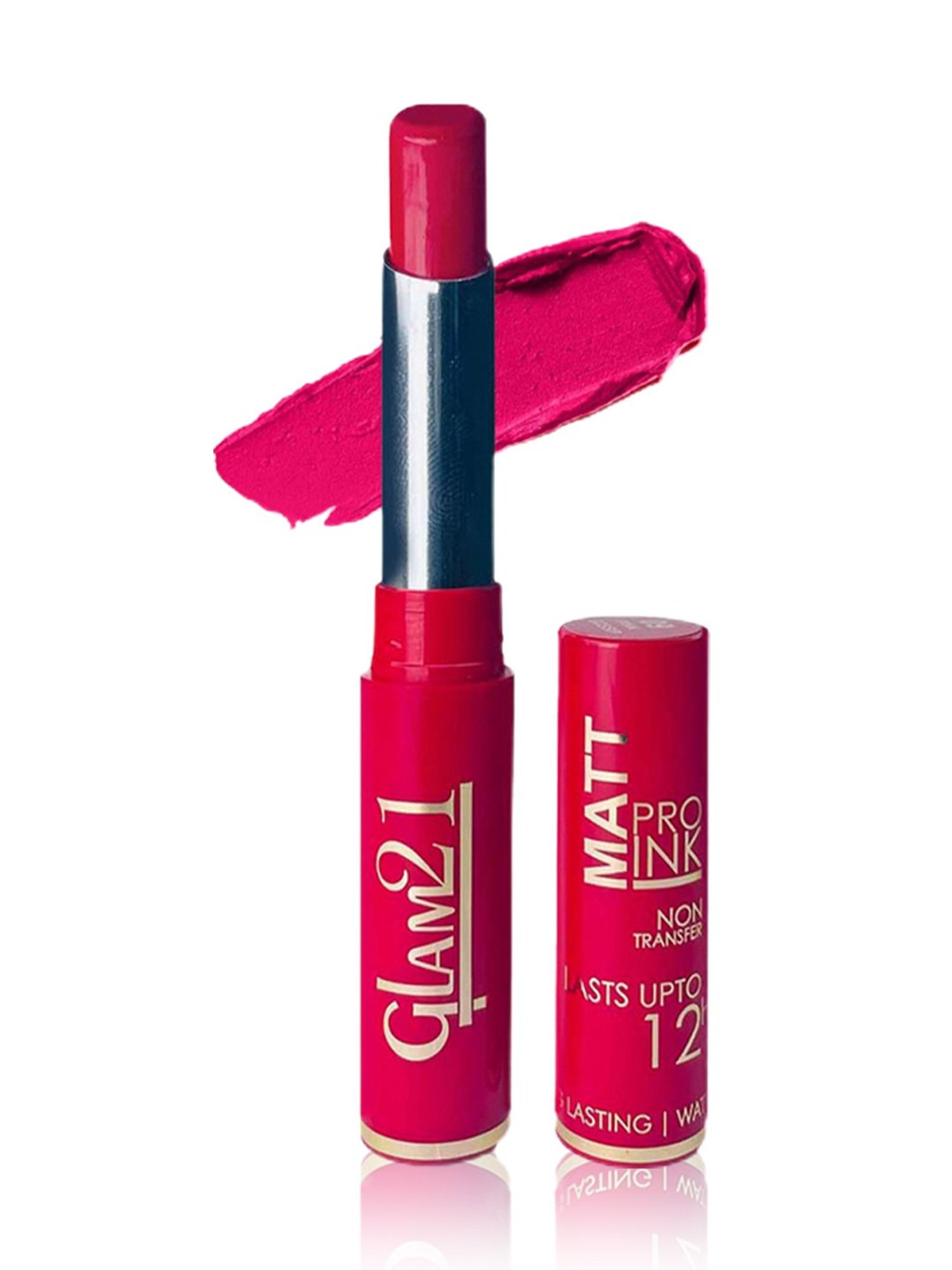 Glam21 Matt Pro Ink Non Transfer Lipstick 10 Magenta Heaven - 3 gm