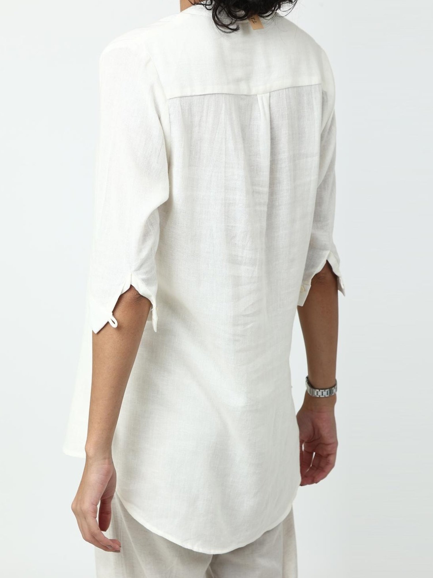 Saltpetre Claasic Cream Shirt in Linen