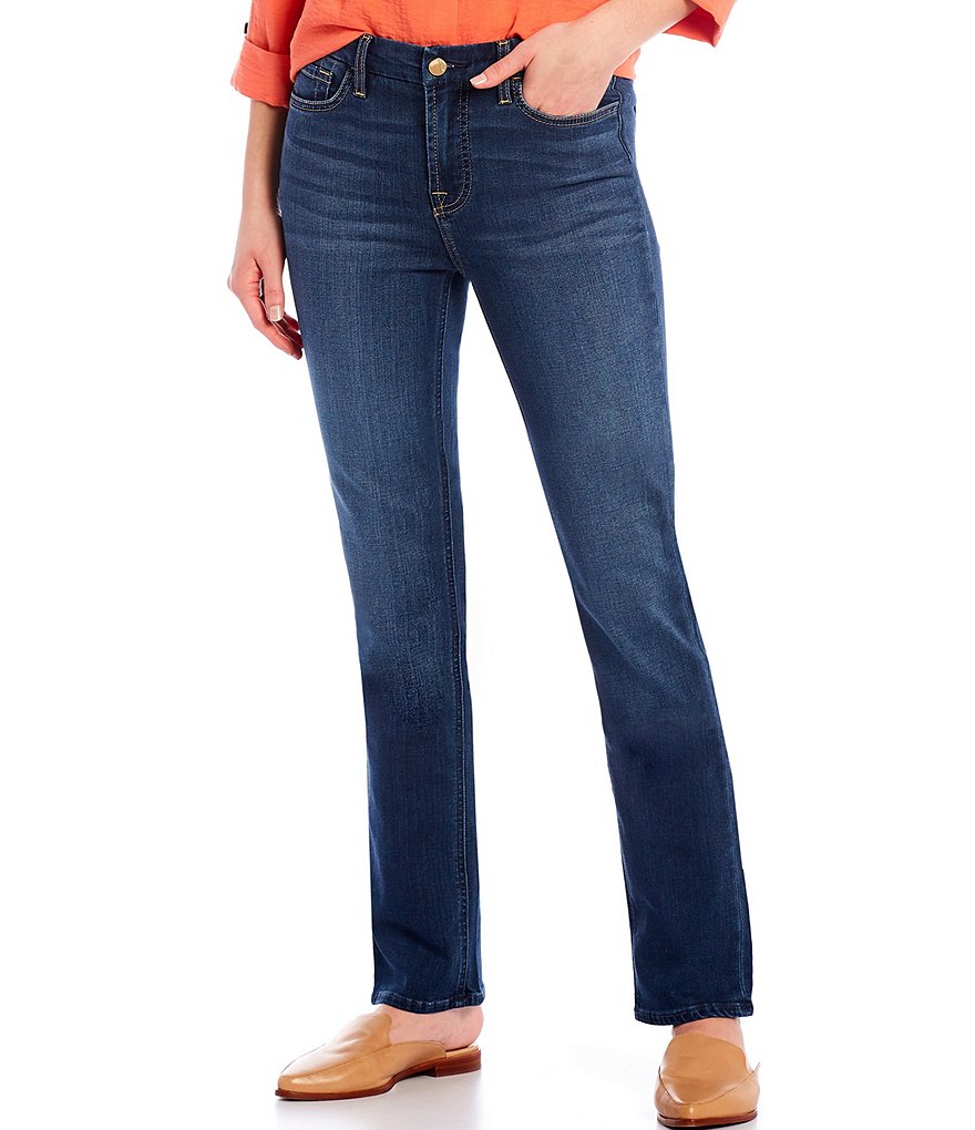 JEN7 by 7 for All Mankind Slim Straight Leg Jeans