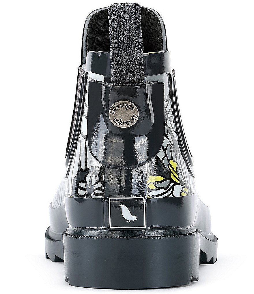 Sakroots Rhyme Printed Waterproof Chelsea Rain Booties