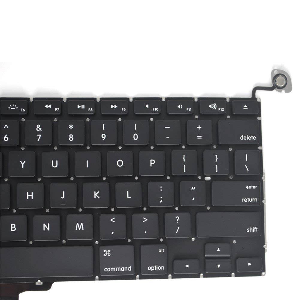 Padarsey New Laptop Replacement Keyboard with Backlight Backlit for MacBook Pro 13-inch A1278 2008-2015 Year with 80Pce Keyboard Screws