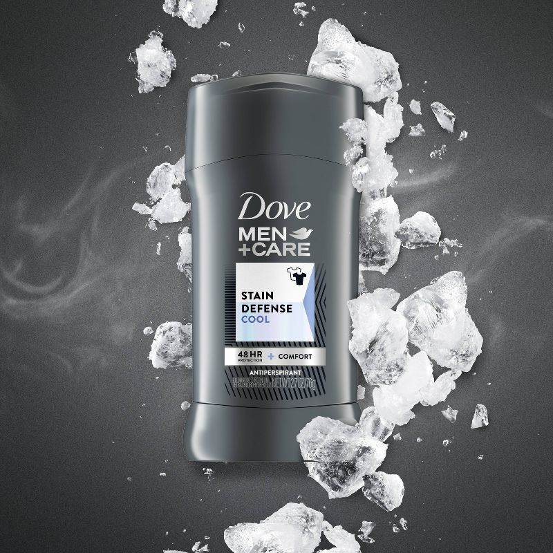 Dove Men+Care Stain Defense Cool 48-Hour Antiperspirant & Deodorant Stick - 2.7oz