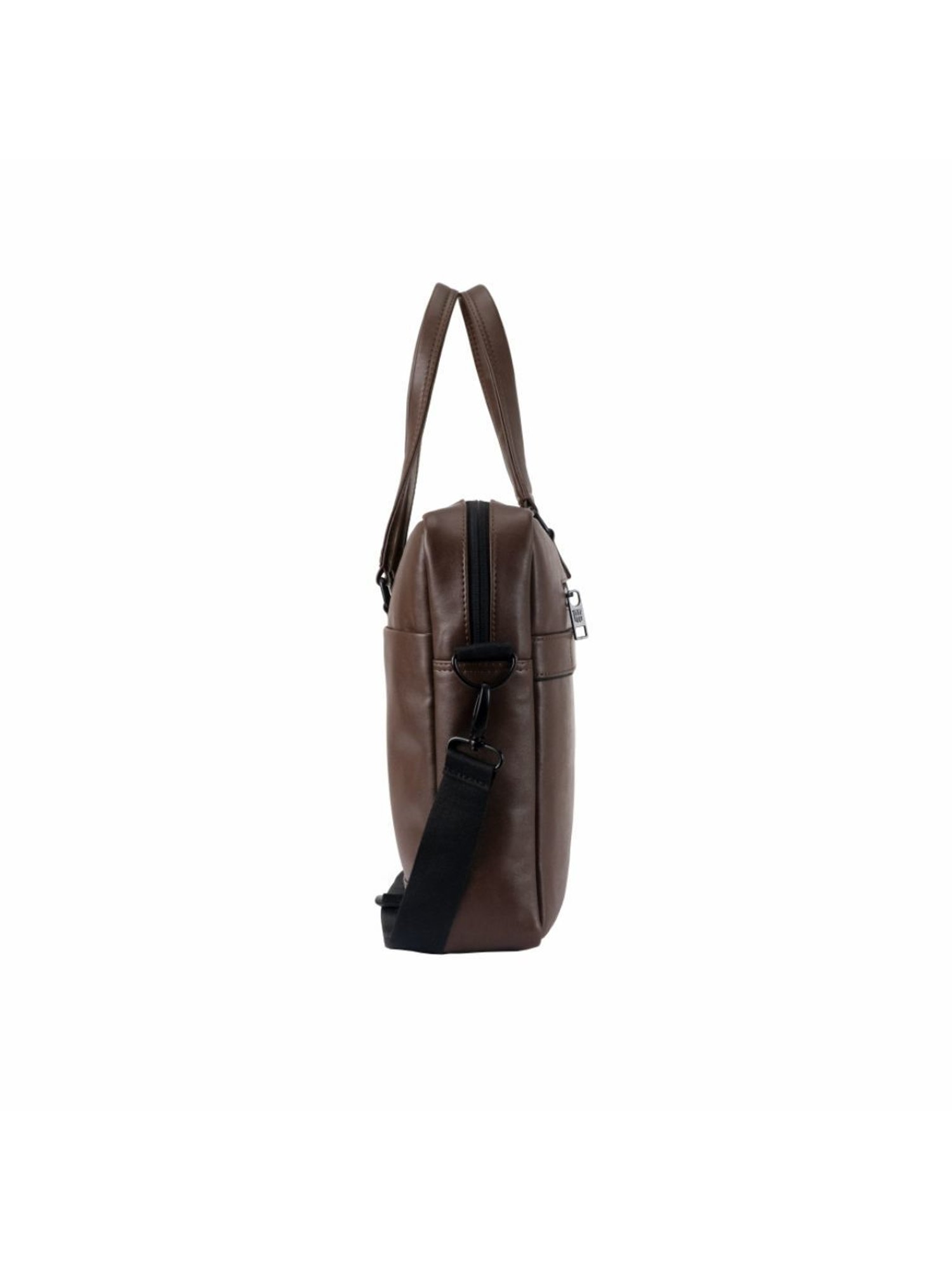 THE HOLISTIK Clever Brown & Beige Medium Laptop Messenger Bag - 9.45 inches