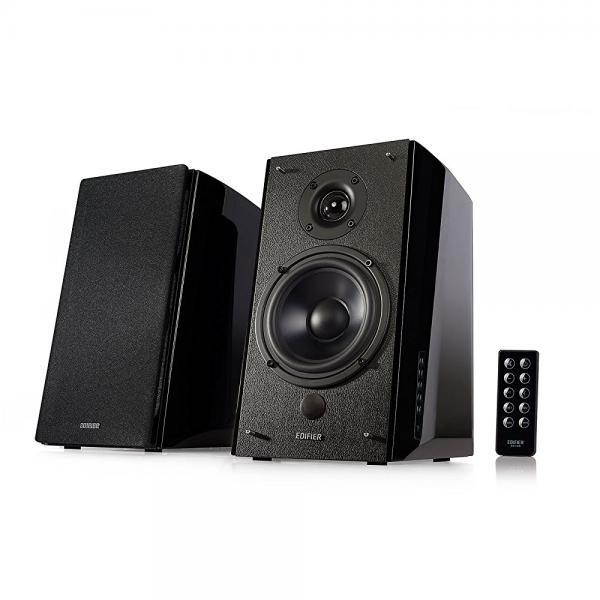 Edifier R2000DB Powered Bluetooth Bookshelf Speakers - Near-Field Studio Monitors - Optical Input - 5 inch Subwoofer - 120 Watts RMS - Black