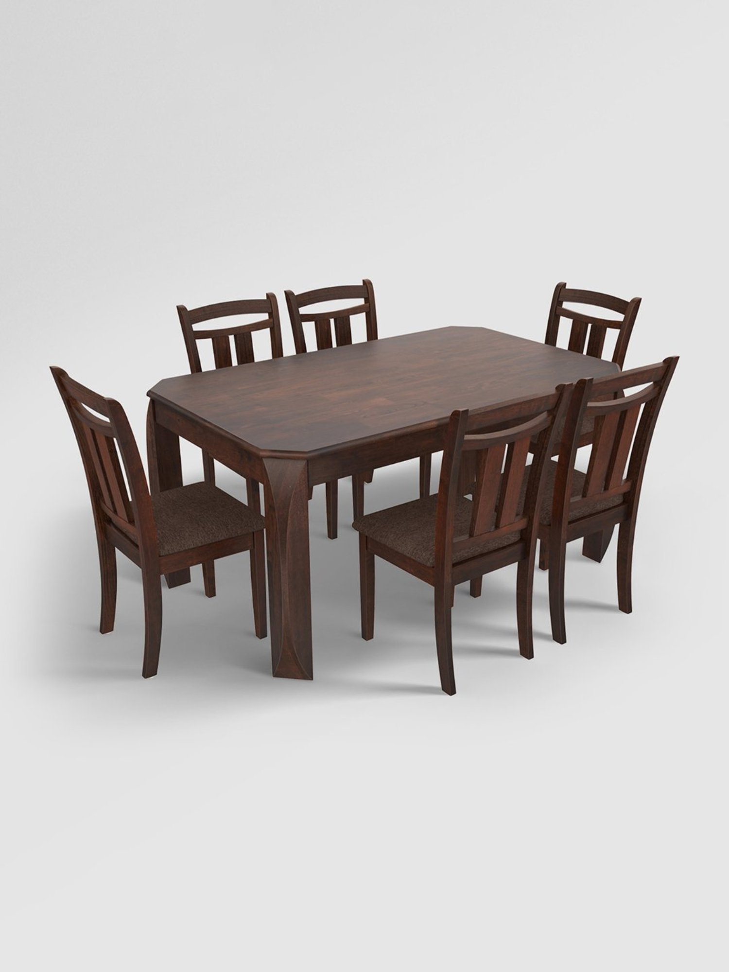 Godrej Interio Pause Brown Wood Dining Chair (Set of 2)