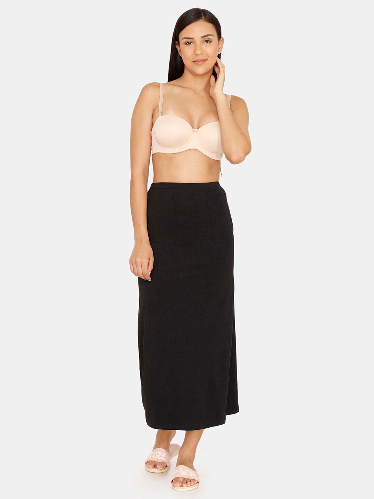 Zivame Black Midi Skirt