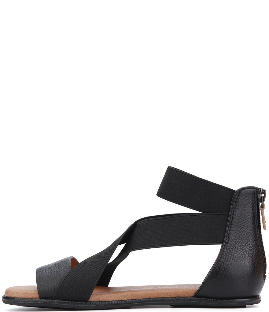 Gentle Souls Break Elastic Leather Sandals