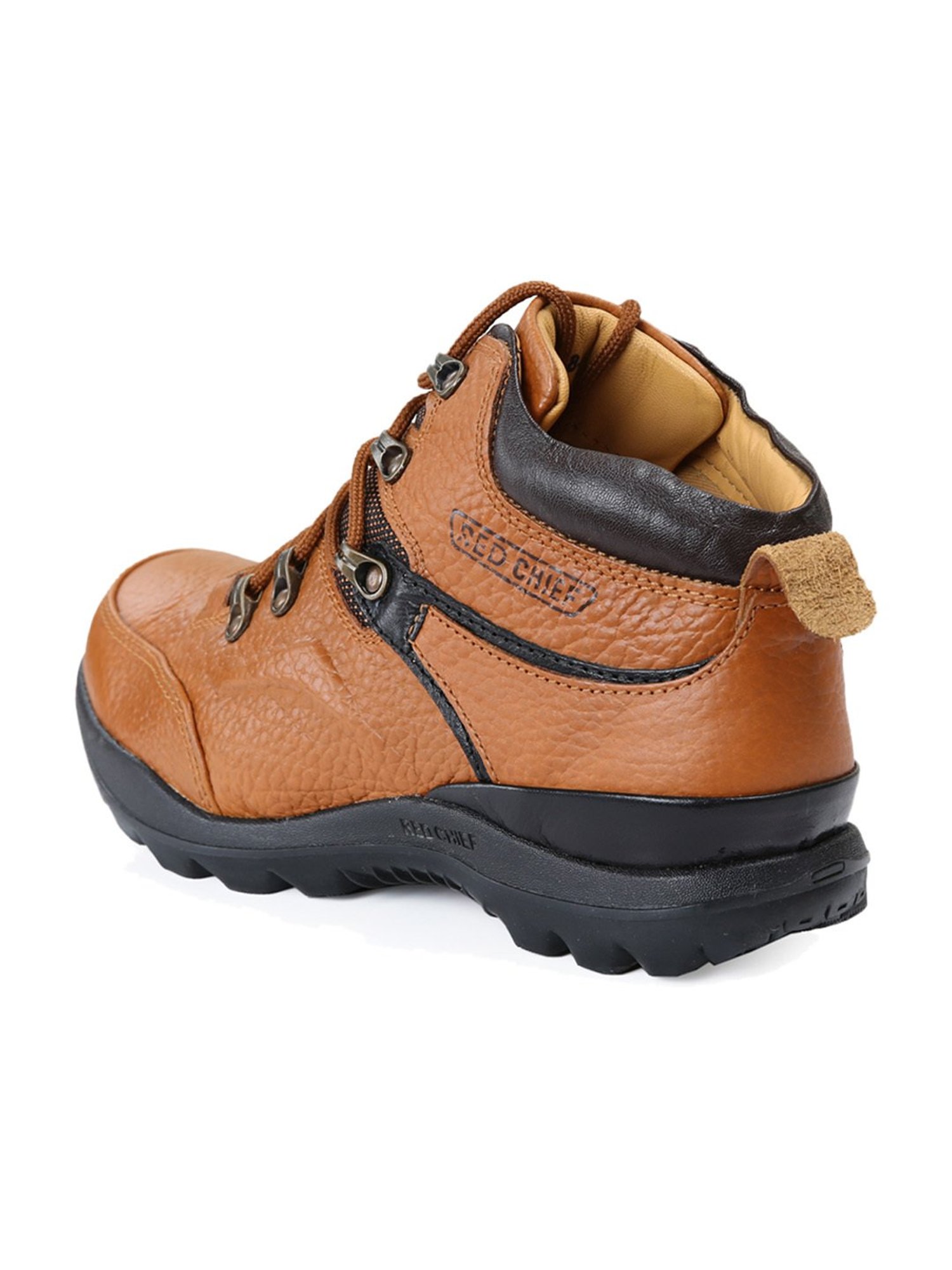 Red Chief Men's Tan Derby Shoes