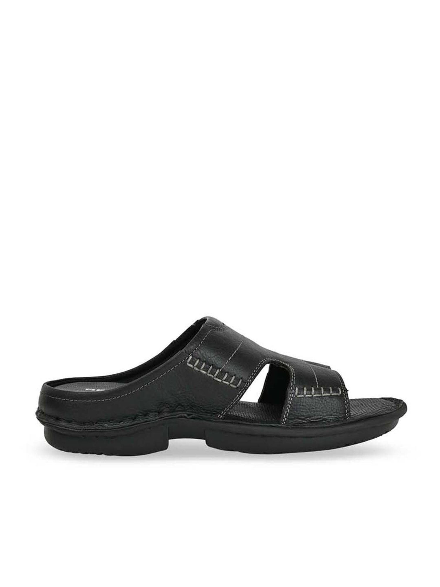 Regal Men's Black Thong Sandals
