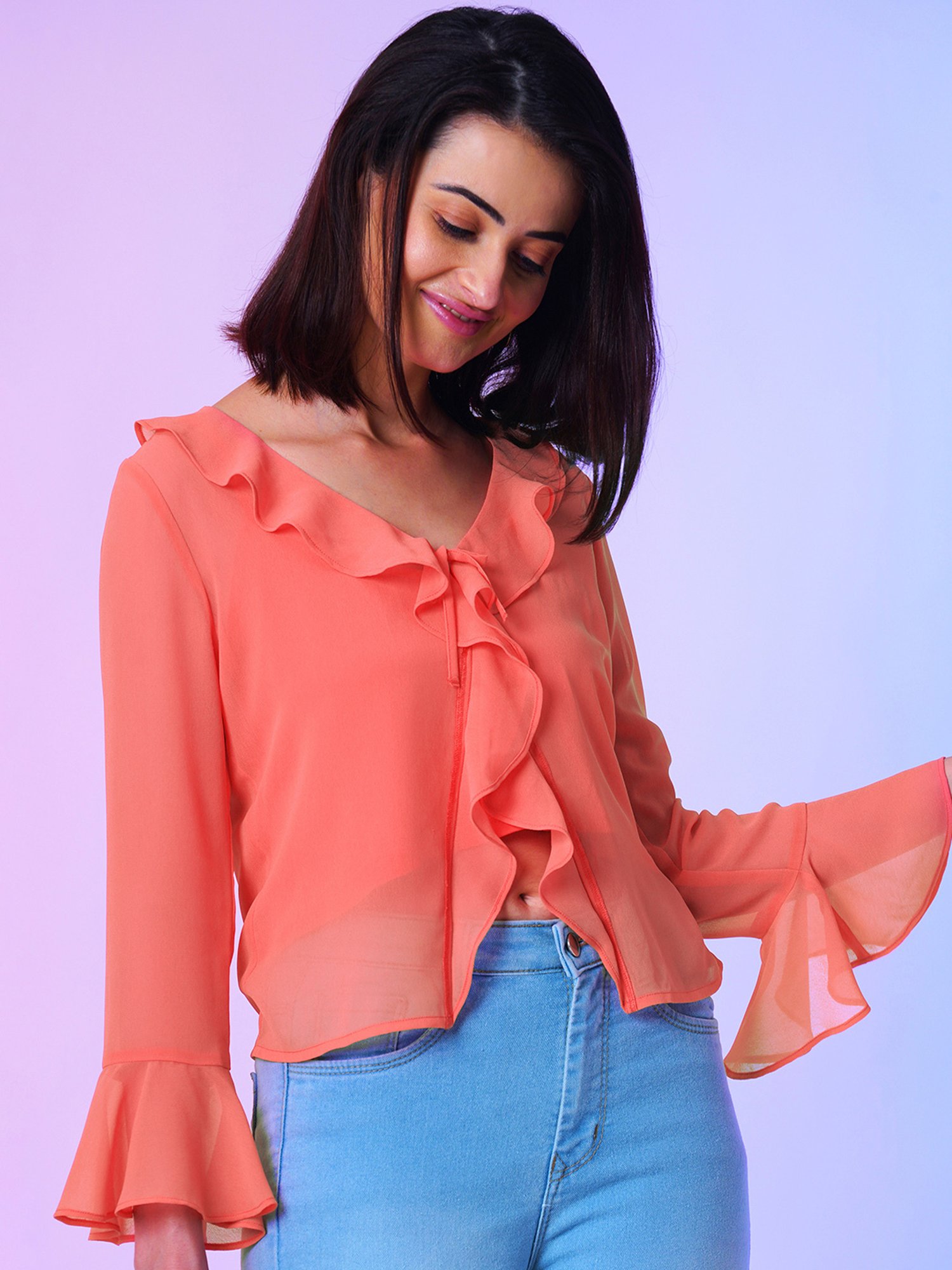 Globus Coral Relaxed Fit Top