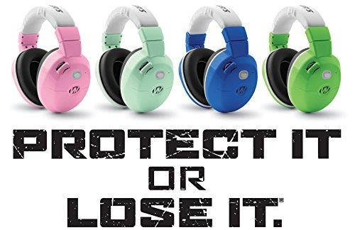 Walkers Game Ear GWP-YAM-G Youth Active Muff (Green)